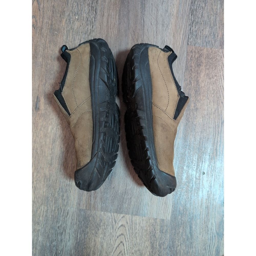 Alpine Design Men's Size 11M Brown Leather Casual Slip On Comfort Shoes - Picture 13 of 16